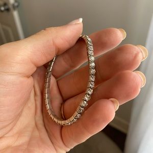 Authentic Swarovski stretch bracelet